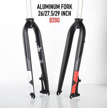 Horquilla rígida de aleación de aluminio para bicicleta de montaña, piezas de liberación rápida, 26, 820 y 29 pulgadas, 27,5g 2024 - compra barato