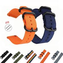 Smart Watch Band For Xiaomi Amazfit BIP S Strap For Huami Amazfit GTS 2/POP/GTR 42MM Bracelet Individuality Belt nylon Loop 2024 - buy cheap