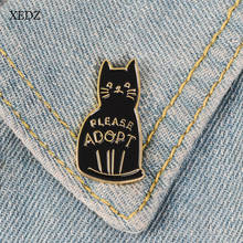 XEDZ New SEE YOU IN HELL Black Ghost Brooch Black Horror Ghost Phantom Middle Finger Death Brooch Denim Pendant Halloween Badge 2024 - buy cheap