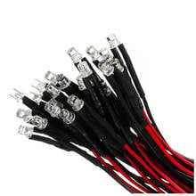 20CM 12V Wired For Light Emitting Diode Wiring LED Lot Size: 3mm Flat Top 2024 - buy cheap