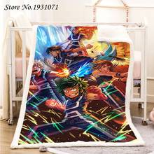 Anime My Hero Academia 3D Printed Fleece Blanket for Beds Thick Quilt Fashion Bedspread Sherpa Throw Blanket Adults Kids 11 2024 - buy cheap