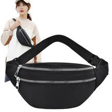 Men's Women's Waterproof Belt Waist Bag Hip Belly Banana Wallet Phone Waist Bag Multifunctional Travel Sports Crossbody Purse 2024 - buy cheap