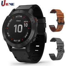 Correa de cuero para reloj Garmin Fenix 5, 5Plus, 6, 6Pro, S60 instinct, 22mm, de liberación rápida, de ajuste fácil 2024 - compra barato