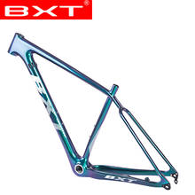 29er mtb quadro de carbono mountain bike quadro 142*12 ou 135*9mm e 148*12mm quadro carbono bsa freio a disco cônico bicicleta framet 2024 - compre barato