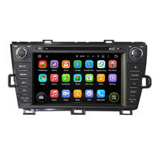 Reproductor Multimedia con pantalla de 8 "y navegación GPS para Toyota, autorradio estéreo 2 Din con Android 10,0, procesador de 6 núcleos, DVD, DSP, 4 GB + 64 GB, para Toyota PRIUS 2009-2013 RHD 2024 - compra barato