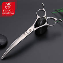 Fenice professional 6.5 inch pet curved scissors kits for dog grooming cutting shears makas tijeras 2024 - buy cheap