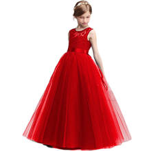 Платье детское кружевное без рукавов, на Возраст 4-14 лет 2024 - купить недорого