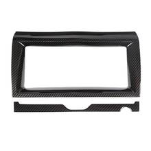 Carbon Fiber Style ABS Car Interior Navigation Frame Trim for Jaguar E-PACE E PACE 2018 2019 Accessories and Parts 2024 - buy cheap