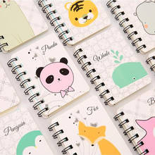 Cute Cat Panda Portable Notepad With a Small Fresh Coil this Portable  Cartoon Notebook Stationery Small Book Student Gift 2024 - buy cheap