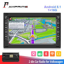 AMPrime 2Din Car Multimedia player Android 7" Auto Car Radio GPS Wifi For Volkswagen/Golf/Polo/Jetta/Passat/Skoda FM USB Stereo 2024 - buy cheap