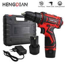 12V Electric Screwdriver Cordless Drill Power Driver 12-Volt Max DC Lithium-Ion Battery 10mm 2-Speed 2024 - buy cheap