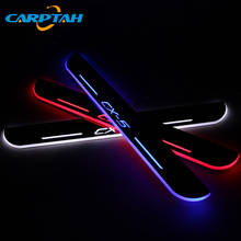 CARPTAH-placa de desgaste para puerta de Mazda, accesorio de Pedal de ajuste, placa de desgaste, Streamer dinámico, para CX-5 CX5 2016 2017 2018 2024 - compra barato