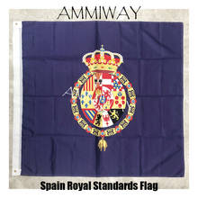 AMMIWAY Spain Royal Standard or Royal Flag of the House of Bourbon Spain Historical Natonal Flag Single Side Double Side Flags 2024 - buy cheap