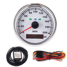 85mm GPS Speedometer 200 MPH High Beam Lamps Speed Gauge With Left Right Turning Light For Car Truck Motorcycle Marine Vehicle 2024 - buy cheap