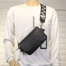 Brand Designer Fashion Leather Male's Crossbody Bag Casual Business Men's Messenger Bag Vintage Men Zipper Shoulder Handbags 2024 - buy cheap