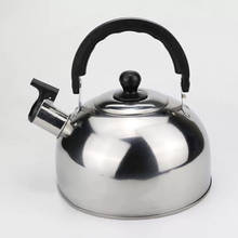 3L Stainless Steel Whistling Tea Kettle Water Gas Teapot Pot Gas Stove Kettle With Whistle Cooker Camping Outdoor Cooking Tools 2024 - buy cheap
