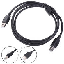 1Pc USB 2.0 Printer Cable Male To Male Cord Adapter 0.3/0.5/1/1.5/1.8M 2024 - buy cheap