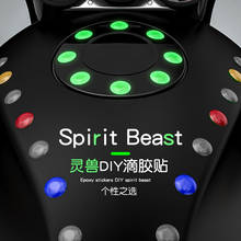 Spirit Beast Motorcycle Universal Sticker Waterproof Reflective Decorative Creative Luminous Sticker Fuel Tank Luminous Sticker 2024 - buy cheap