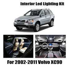 20x Canbus Error Free LED Interior Light Kit Package for 2002-2010 2011 Volvo XC90 Car Accessories Map Dome Trunk License Light 2024 - buy cheap
