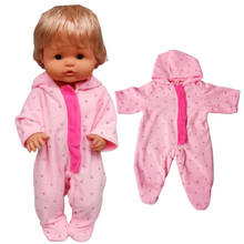 For 40cm Nenuco Baby Doll Clothes Jumpsuit Fit 42cm Ropa Y Su Hermanita Doll Wear 2024 - buy cheap