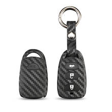 Kutery углеродный силиконовый резиновый чехол для автомобильного ключа чехол для Hyundai для Kia Carens дистанционный ключ Protecor 3 + 1/4 кнопки Замена 2024 - купить недорого