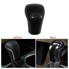 Carbon Fiber ABS Car Shift Knob Protection Cover Fit for Toyota C-HR CHR 2020 Gear Head Shift Collars Accessories 2024 - buy cheap