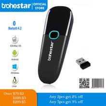 Trohestar Mini Barcode Scanner 1D 2D Bar Code Reader 2.4GHz Wireless Bluetooth-compatible Handheld BarCode Reader Scannes 2024 - buy cheap