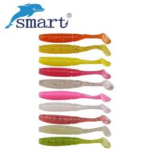 SMART 15Pcs Soft Bait 50mm 2g T-tail Soft Silicone Bait Fishing Lure Isca Artificial Para Pesca Leurre Swimbait Wobbler Peche 2024 - buy cheap