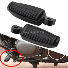 Apoio para os pés para harley sportster xl 883, xl1200, barra noturna, apoio para os pés, baixo hugger para motocicletas 2024 - compre barato