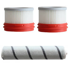 3 шт. фильтр для ковров роликовый набор запасных аксессуаров для Dreame V9 V10 бытовой беспроводной ручной пылесос аксессуары 2024 - купить недорого