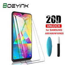 20D UV Full Glue Glass For Samsung Galaxy A50 A30 A20 A70 A80 A90 A10 M10 M20 M30 Screen Protector Films With UV Light UV Glue 2024 - buy cheap