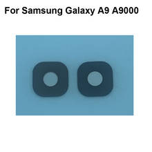Lente de Cristal de cámara trasera para Samsung Galaxy A9 A9000, accesorio de alta calidad, A prueba de golpes, reemplazo, 2 unidades, 9000 2024 - compra barato
