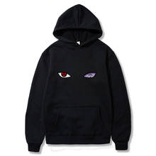 Sudadera con capucha de Anime Harajuku para hombre y mujer, suéter con estampado de ojos, ropa de calle de Hip-Hop japonesa, Tops informales 2024 - compra barato