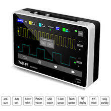 New 1013D Digital Oscilloscope 1013D 2 Channels 100MHz*2 Band Width 1GSa/s Sampling Rate USB Oscilloscope 7In TFT LCD Screen 2024 - buy cheap