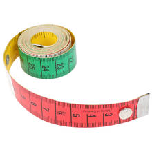 Regla de medición corporal de 60 pulgadas y 1,5 m, cinta métrica de costura a medida, Mini regla plana suave, medidor de centímetro, cinta métrica de costura, 1 ud. 2024 - compra barato