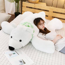 Giant Polar Bear Plush Toy Cute Teddy Bear Stuffed Doll Soft Cartoon Animal Kid Plush Sleeping Pillow Cushion Girl High Quality 2024 - buy cheap