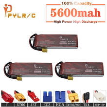 High Rate 7.4v 5600mAh Lipo Battery For RC Helicopter Parts 2s Lithium battery 7.4v 35C RC Cars Airplanes Drones Battery T/XT60 2024 - buy cheap