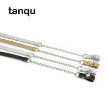 Tanqu O Bag Long Short Grey Interlayer Metal D Buckle Leather PU Clip Closure Shoulder Chain Strap for Obag Pocket Handbag 2024 - buy cheap
