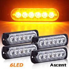 New Ultra-thin LED 36W Police Lights 12V-24V 12 LED Car Truck Emergency Side Strobe Warning Light Car-styling dfdf 2024 - buy cheap