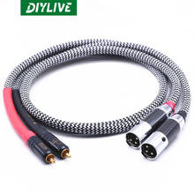 DIYLIVE UK QED Signature Edition RCA to Canon audio signal line XLR balance line 2024 - buy cheap