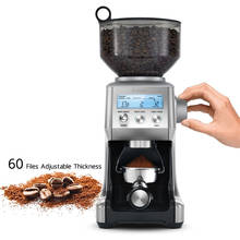 Breville-molinillo de café eléctrico, máquina de molienda de granos de café, 60 archivos, ESPESOR AJUSTABLE, molino de café Espresso 2024 - compra barato