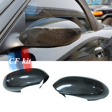 Cf kit capa de espelhos retrovisores de fibra de carbono e85, para bmw z4 e85, adesivos, cobertura, estilo, automóvel 2024 - compre barato