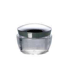 50G clear plastic bottle tin pot jar for eye serum day night cream essence moisturizer wax mask silver lid cosmetic packing 2024 - buy cheap