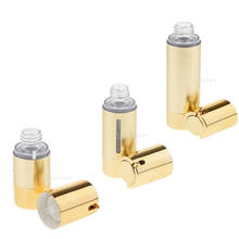 Empty Refillable Airless Lotion Pump Cosmetic Golden Bottle 15/30/50mL 2024 - buy cheap