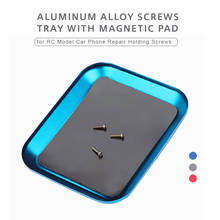 Aluminum Alloy Screws Tray with Magnetic Pad for Traxxas Hsp Redcat Rc4wd Tamiya Axial Scx10 D90 Hpi Model Repair Install 2024 - buy cheap