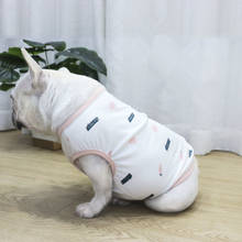 Pug Clothes Summer French Bulldog Clothing Vest Pajamas Schnauzer Bulldog Dog Costume Outfits Dropshipping Pet Apparel 2024 - buy cheap