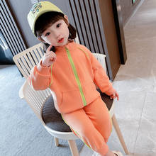 Reflective Spring Autumn Children Clothes Baby Girls Blouse + Dress Kids Teenagers Tracksuit Sport Suits Outwear High Quality 2024 - buy cheap