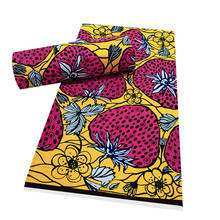 2021 áfrica ancara imprime batik retalhos tecido cera real africano material de costura 100% algodão boa qualidade tissu para vestido artesanato 2024 - compre barato