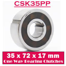 Csk35pp embreagens de rolamento unidirecional, 35*72*17mm ( 1 peça) com rolamentos de embreagem de roda livre embutida csk207pp 2024 - compre barato