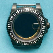 40mm  PVD ceramic Watch Case Fit ETA 2836 DG2813 3804 Miyota 8215 Movement 2024 - buy cheap